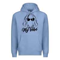 Colony Blue my bebe moira rose Premium Hoodie - artisFamous