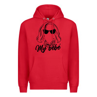 Red my bebe moira rose Premium Hoodie - artisFamous
