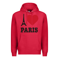 Cardinal i love paris eiffel tower funny Premium Hoodie - artisFamous