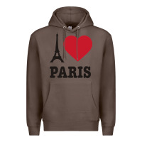 Coffee i love paris eiffel tower funny Premium Hoodie - artisFamous