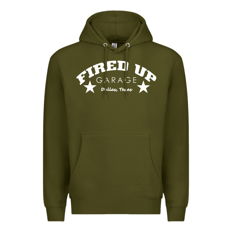Fired Up Garage Premium Hoodie by artisFamous | Teevron