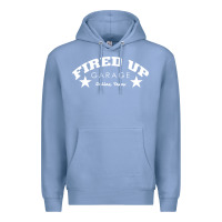 Colony Blue fired up garage Premium Hoodie - artisFamous