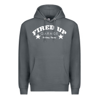 Rock fired up garage Premium Hoodie - artisFamous