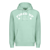 Seafoam fired up garage Premium Hoodie - artisFamous