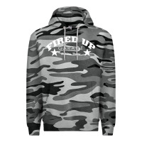 Slate Camo fired up garage Premium Hoodie - artisFamous