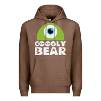 Chestnut googly bear Premium Hoodie - artisFamous