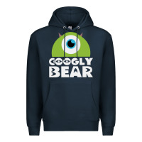 Navy googly bear Premium Hoodie - artisFamous