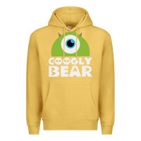 Antique Gold googly bear Premium Hoodie - artisFamous