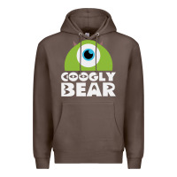 Coffee googly bear Premium Hoodie - artisFamous
