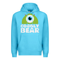 Ocean Blue googly bear Premium Hoodie - artisFamous