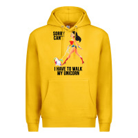 Lemon wonder woman sorry can't Premium Hoodie - artisFamous