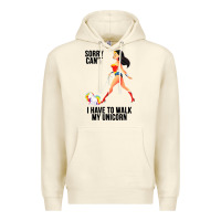 Sandshell wonder woman sorry can't Premium Hoodie - artisFamous