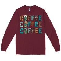 Burgundy coffee Long Sleeve Tee - Artiststas