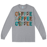 Heather Grey coffee Long Sleeve Tee - Artiststas