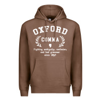 Chestnut funny english grammar nerd Premium Hoodie - artisFamous
