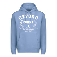 Colony Blue funny english grammar nerd Premium Hoodie - artisFamous