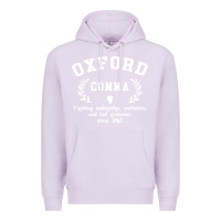 Lilac funny english grammar nerd Premium Hoodie - artisFamous