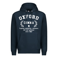 Navy funny english grammar nerd Premium Hoodie - artisFamous