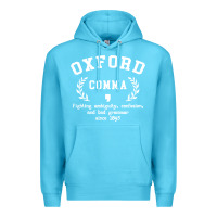 Ocean Blue funny english grammar nerd Premium Hoodie - artisFamous