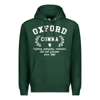 Sports Green funny english grammar nerd Premium Hoodie - artisFamous