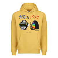 Antique Gold DAFTPUNK Japanese Premium Hoodie - artisFamous