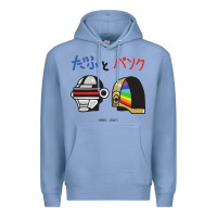 Colony Blue DAFTPUNK Japanese Premium Hoodie - artisFamous