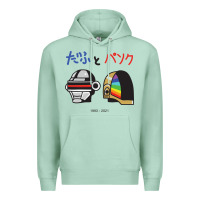 Seafoam DAFTPUNK Japanese Premium Hoodie - artisFamous