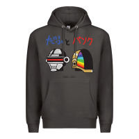 Smoke DAFTPUNK Japanese Premium Hoodie - artisFamous