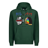 Sports Green DAFTPUNK Japanese Premium Hoodie - artisFamous