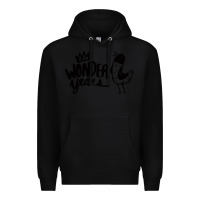 Black The Wonder Years Premium Hoodie - artisFamous