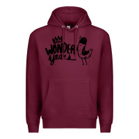 Burgundy The Wonder Years Premium Hoodie - artisFamous