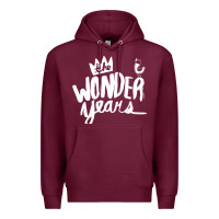 Burgundy The Wonder Years Premium Hoodie - artisFamous