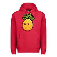 Cardinal pineapple fruits Premium Hoodie - artisFamous