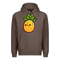 Coffee pineapple fruits Premium Hoodie - artisFamous