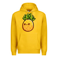 Lemon pineapple fruits Premium Hoodie - artisFamous