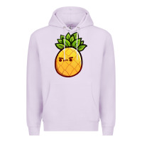 Lilac pineapple fruits Premium Hoodie - artisFamous