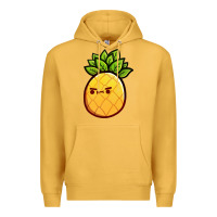 Mustard pineapple fruits Premium Hoodie - artisFamous