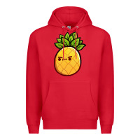 Red pineapple fruits Premium Hoodie - artisFamous