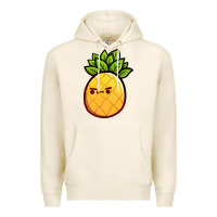 Tofu pineapple fruits Premium Hoodie - artisFamous