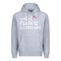Heather Grey flights Premium Hoodie - artisFamous