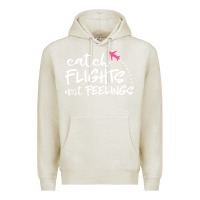 Oatmeal Heather flights Premium Hoodie - artisFamous