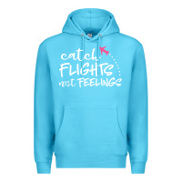 Ocean Blue flights Premium Hoodie - artisFamous