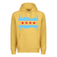Antique Gold awesome chicago city Premium Hoodie - artisFamous