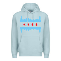 Blue Mist awesome chicago city Premium Hoodie - artisFamous
