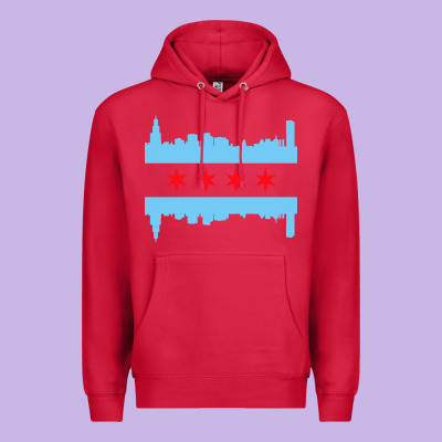 Awesome Chicago City Premium Hoodie Designed By Artisfamous