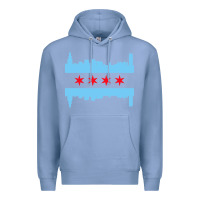 Colony Blue awesome chicago city Premium Hoodie - artisFamous