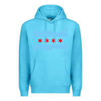 Ocean Blue awesome chicago city Premium Hoodie - artisFamous