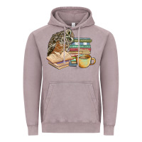 Vintage Zinc owl and books Vintage Hoodie - BarkalooDesign