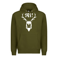 Army Green monty comedy python Premium Hoodie - artisFamous