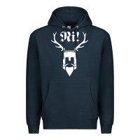 Navy monty comedy python Premium Hoodie - artisFamous